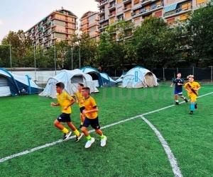 Collegno, la stagione del Paradiso inizia sul campo, ma in tenda