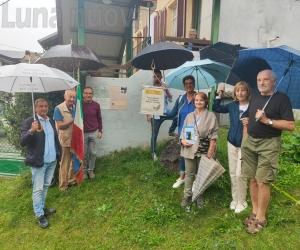 S.Antonino, targa al Sentiero 505: memoria partigiana con il "Borgo S.Agata"