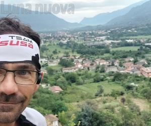 Dalla Sacra al Rocciamelone: la corsa di Gabriele Abate, con dedica a Chiampo 