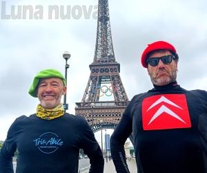 Buttigliera, Davide e Mauro: una Parigi-Londra con la Brompton