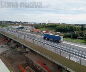 Rivoli, due corsie aperte sul viadotto autostradale