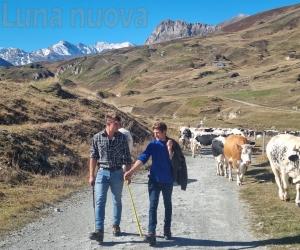 Il ritorno a valle dal Piccolo Moncenisio