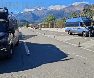 Susa: riaperta completamente al traffico la statale 25 a San Giuliano