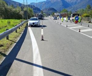 Susa: statale 25 riaperta, ma con il "coprifuoco" notturno