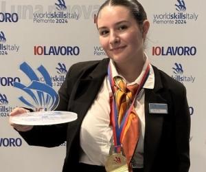 Grugliasco, Greta medaglia d'oro ai Worldskills Piemonte