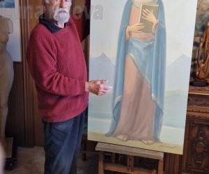 Avigliana, la madonna di Girardi per il pilone