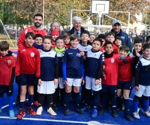 Bagno di folla per il grazie di Grugliasco a mister Gasperini