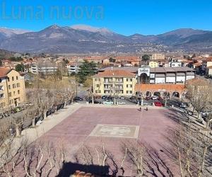 Avigliana, piazza del Popolo verso la ricostruzione