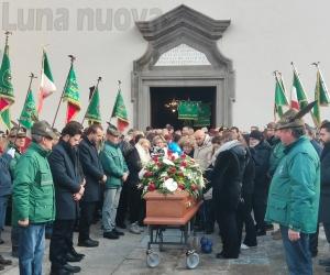 S.Antonino: l’addio degli alpini a Michele Franco