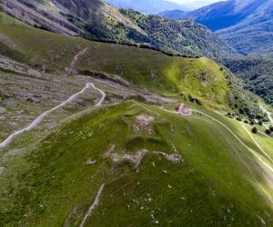 Forte di San Moritio: al Colle della Roussa una struttura "stellare"