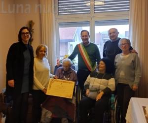 Giaveno, i cento anni di Emilia Macchiolo