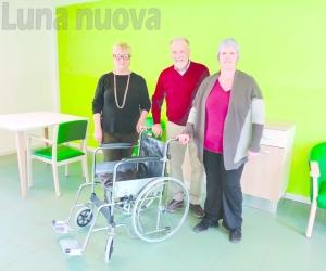 Chianocco: due sedie a rotelle alle Rsa grazie alla Pro loco