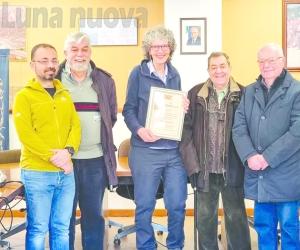 Villar Focchiardo, quattro sindaci per salutare la vigilessa