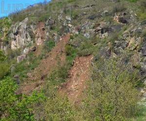 Bussoleno: due frane alla Meisonetta nel vallone del rio Reforno