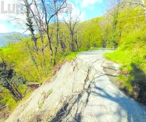 Caprie, frana sopra Peroldrado: tempi lunghi per sistemare la strada