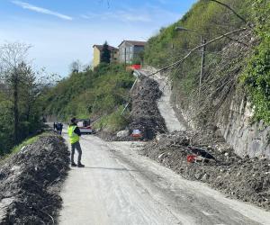 Rubiana, la luce in fondo al tunnel: la Sp197 riapre entro sabato 17