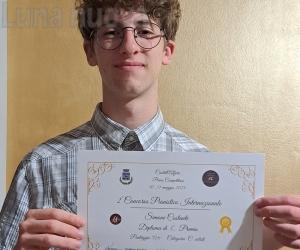 Avigliana, Simone Costante vince il concorso di Castell’Alfero