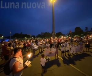 Orbassano, 600 fiaccole per la popolazione di Gaza