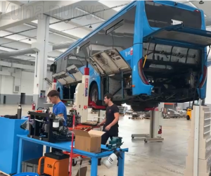Grugliasco, nuova vita elettrica per i bus diesel