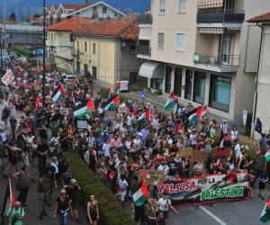 Avigliana, la valle progressista in marcia per la Palestina