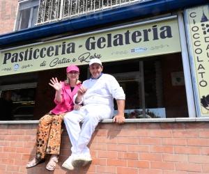 Rivoli, Catia  e Roby salutano i Tetti Blu