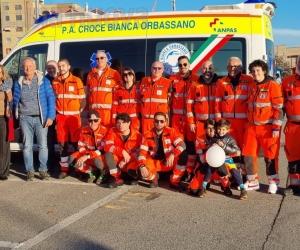 Orbassano, festa e nuovi mezzi per i 45 anni della Croce Bianca