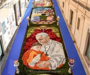 Pianezza, l'Infiorata di Noto rende omaggio al Palio
