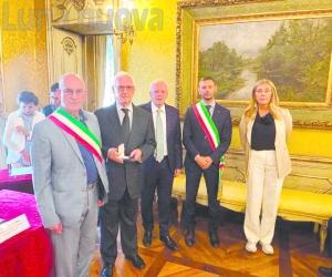 Grugliasco, l'omaggio di Mattarella a Gino Marangoni