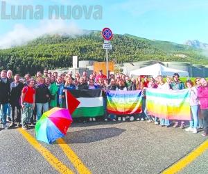 Oulx: il Des Ambrois sciopera per Gaza