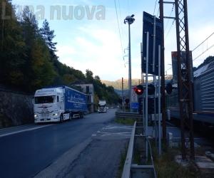 Blocco del Bianco, sempre più Tir sulla statale 335