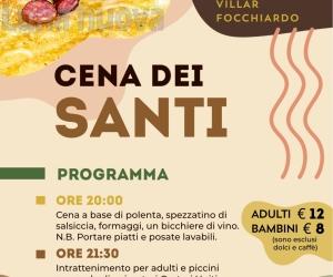 Un Halloween alternativo fra oratorio e "Cena dei Santi"