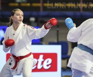 Giada Capatti reginetta Juniores del kumite