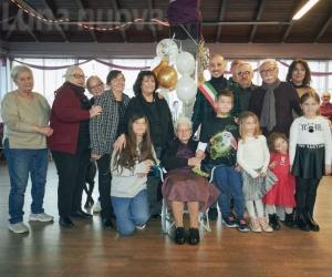 Avigliana, nonna Lina spegne 100 candeline