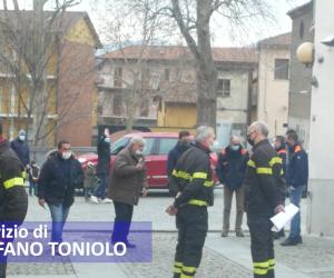 Almese: i vigili del fuoco volontari inaugurano il nuovo mezzo