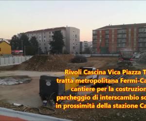 Rivoli: a Cascine Vica avanza il cantiere per la metropolitana