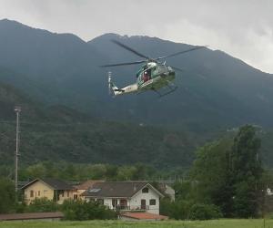 Bloccati dal temporale, escursionisti salvati con l'elicottero