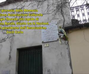 Rivoli: l'omaggio alla lapide di monsignor Barale nel "Giorno della memoria"