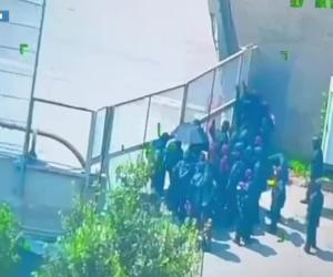 Attacchi No Tav ai cantieri di Chiomonte e San Didero: il video della polizia
