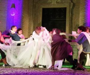 S.Ambrogio: il ballo di Ermengarda alla "Battaglia delle Chiuse"