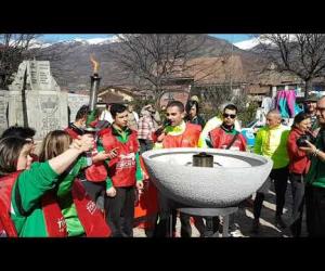 Chiusa S.Michele: il Torch Run per gli Special Olympics