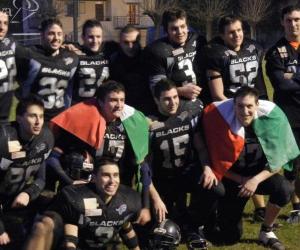 FOOTBALL AMERICANO - Blacks under 21 campioni d'Italia