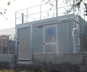 Centralina per rilevare l'inquinamento dell'inceneritore