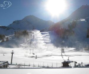 Via Lattea, Temperatura sotto zero ma i cannoni sparano solo a Sestriere