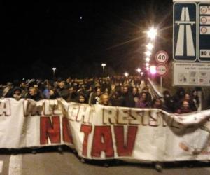 Protesta contro le trivelle di Ltf: rientra il corteo No Tav a Susa