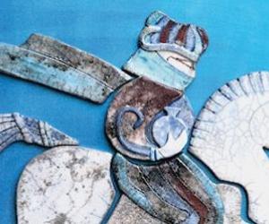 "Un artista per voi": le ceramiche raku di Giuliana Cusino