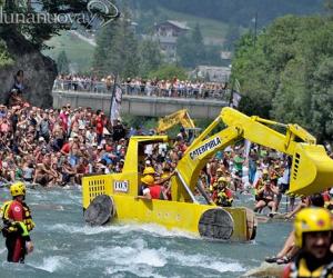 Muraglia umana per la Carton Rapid Race