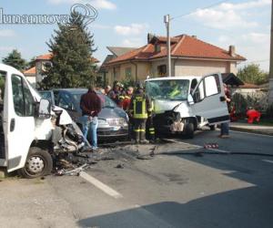 Grave incidente frontale sulla ex-statale 24 a Drubiaglio