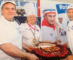 L'arena romana sulla pizza fantasia campione mondiale