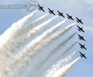 Domenica le Frecce Tricolori al Campo volo per il centenario dell'Aeritalia 