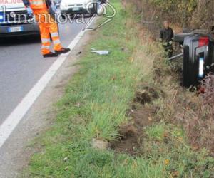 Orbassano, la provinciale colpisce ancora: in cinque all'ospedale